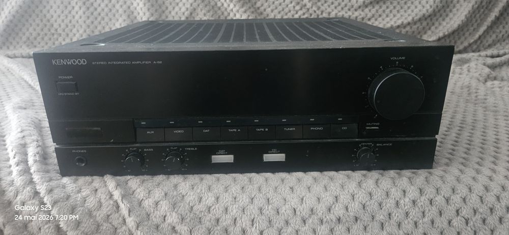 Amplificator Kenwood A-62 stereo vintage – funcțional – phono