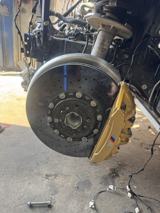 Bmw g80 g81 g82 f90 M5 керамика на 9000 км комплект