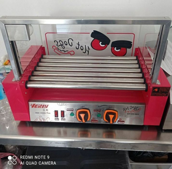 Tostir, izgira friturnitsa gamburger apart fasfud uchun barchasi OPTIM