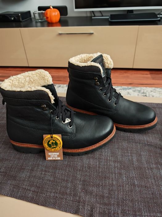 Ghete Panama Jack P03 Aviator, calitate superioara ,Made in Spania