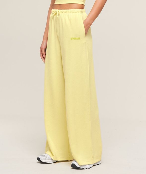 Долнище Gymshark Waffle Wide Leg Pants – размер S (подходящо за M)