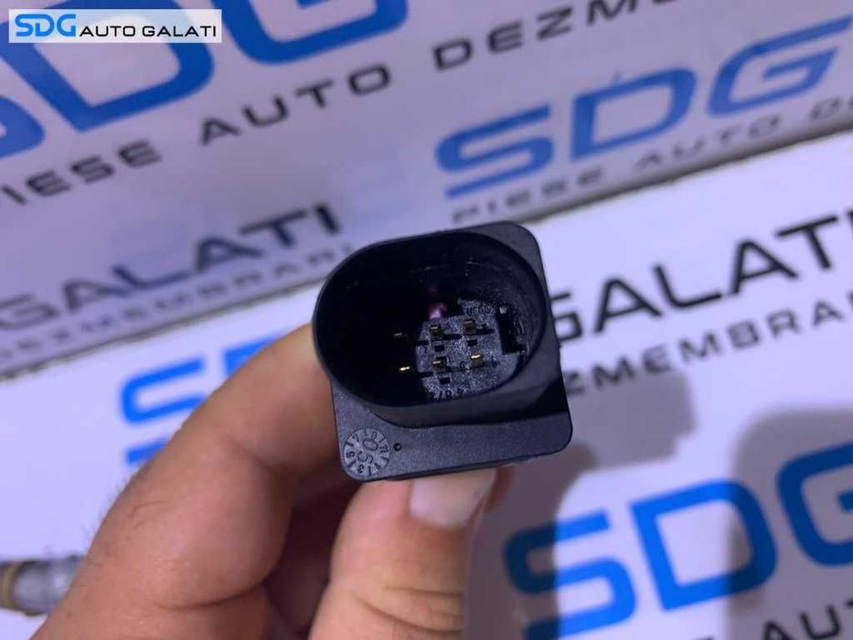 Senzor Sonda Lambda Galerie Evacuare cu 6 Pini Fire la Mufa Skoda Octavia 2 2.0 FSI BVX BLX 2004 - 2008 Cod 06F906262H 0258017010 [B0074]