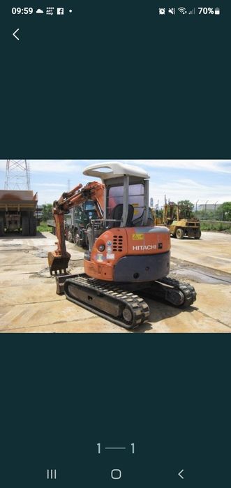 Услуги миниэкскаватора