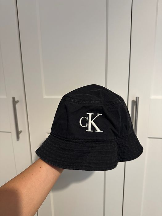 Pălărie tip găleată, Calvin Klein, unisex, neagră