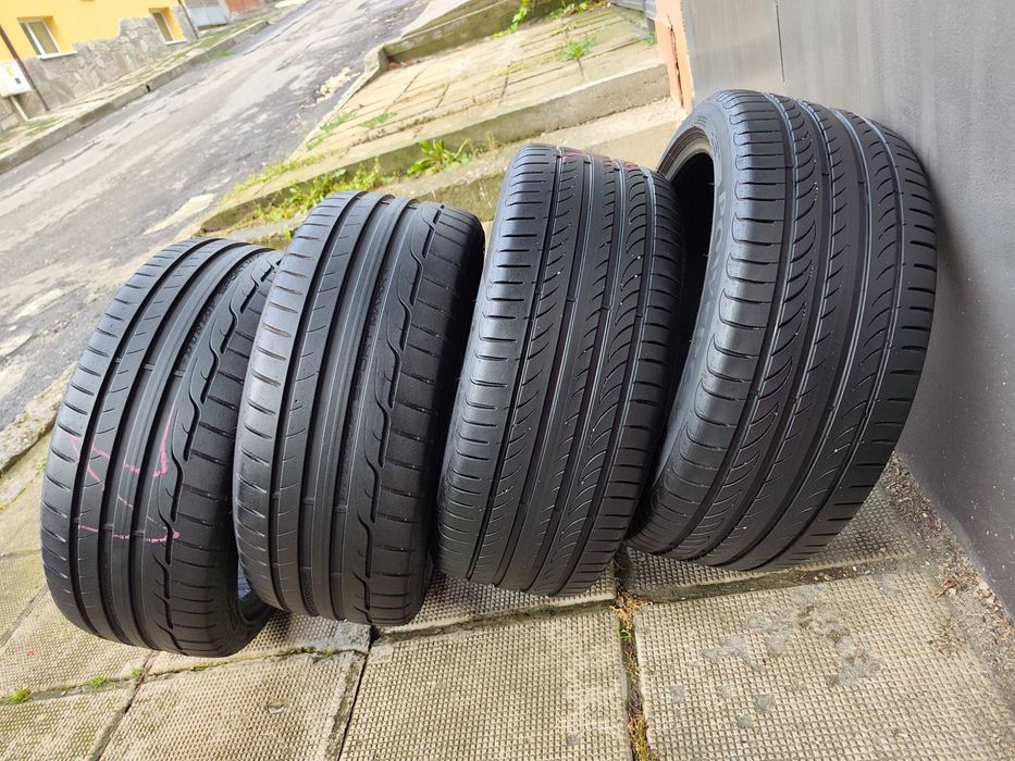 4 БРОЯ летни гуми 18 ' цола 225 40 R 18 92Y DUNLOP PIRELLI