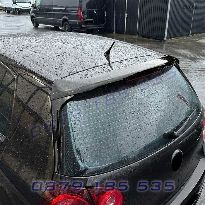 Заден спойлер за багажник VW Golf MK5 2003–2008 черен гланц DV663 тунинг за голф tuning lip spoiler bagajnik