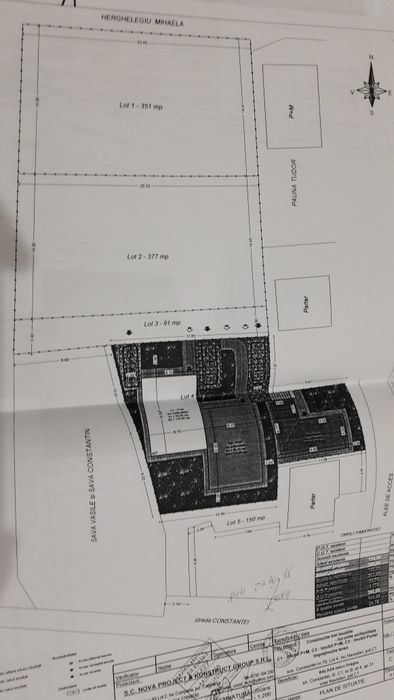 Teren intravilan,1211mp,desch generoasa 32,5m la str Teilor.pret 125€/
