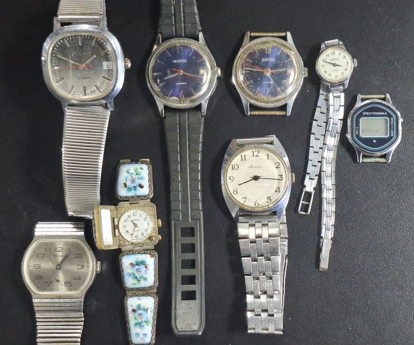 Часы производства СССР и другие
