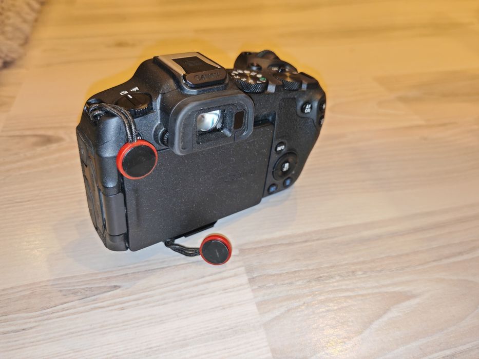 Безогледален фотоапарат Canon - EOS R8, 24.2MPx, Black + 2 бр.  Батерии  LP-E17