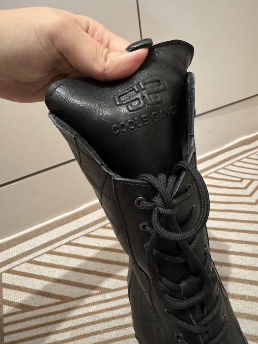 Зимние сапоги шанель