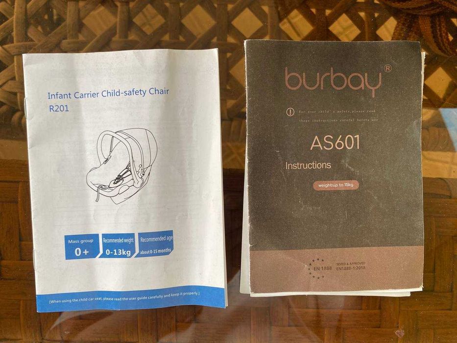 Детская коляска 3 в 1 от бренда Burbay