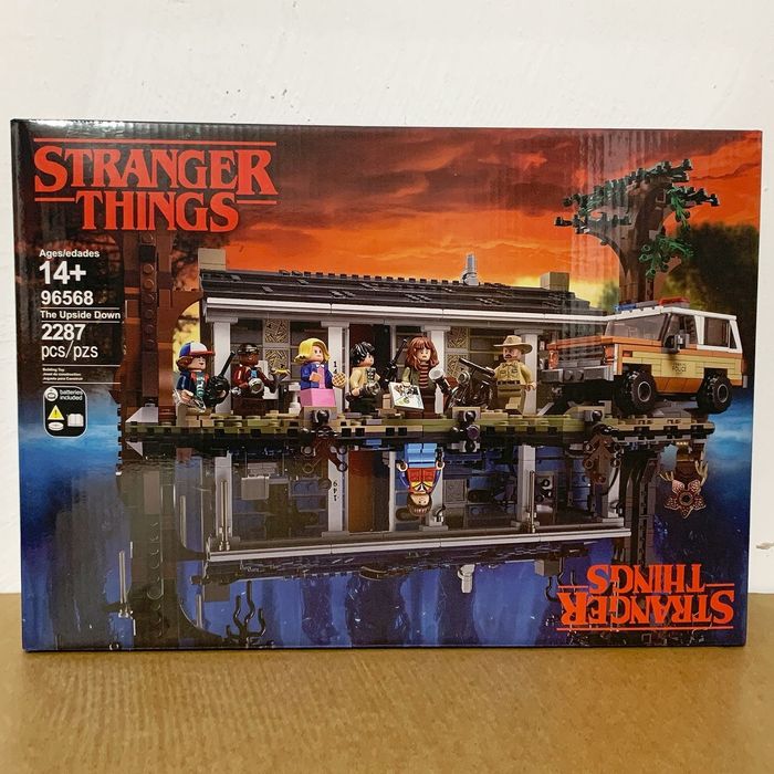 Очень странные дела лего, Stranger things Lego, конструктор
