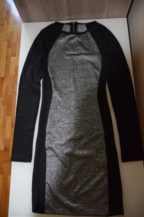 НОВА Пролетно-есенна Дамска Рокля с дълъг ръкав - размер S