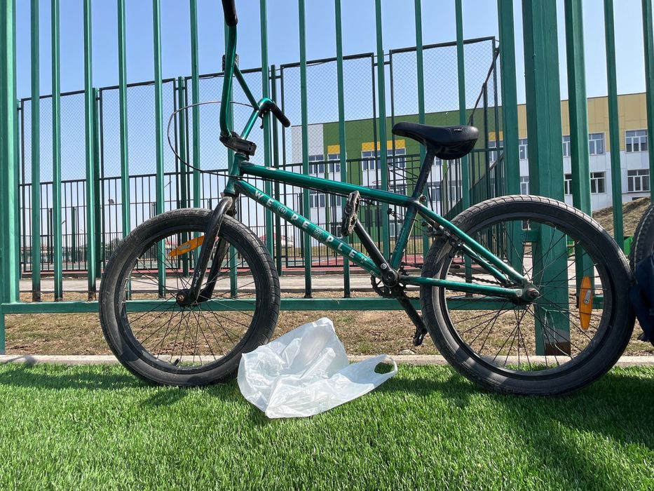 BMX зеленый полный комплект