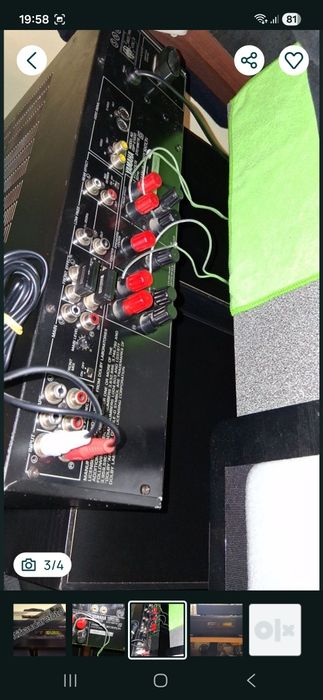 statia- YAMAHA -DSP:Japan /sunet muzical,bakuri puternice- linie stereo