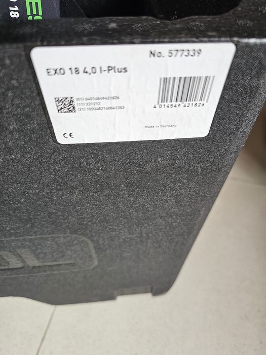 Exoschelet festool exo 18 4,0 l-plus