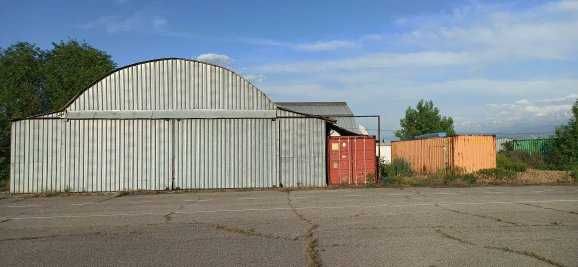 Ангар металлический, разборный.