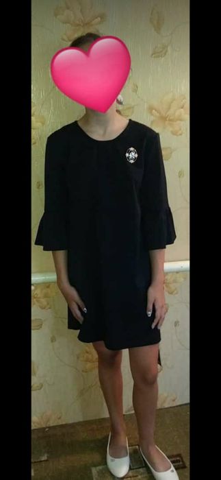 Платье школьное женское