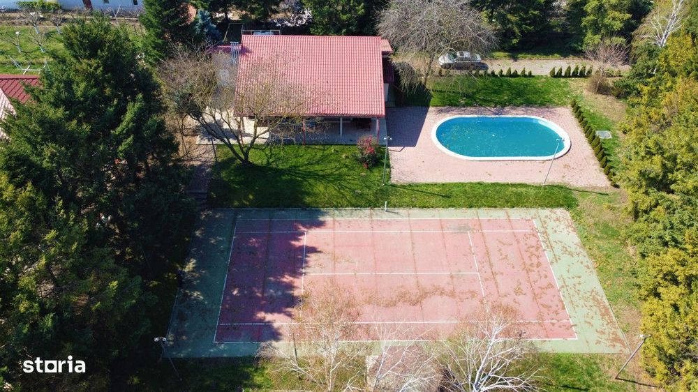Casa | Piscina | Teren de tenis| Oaza de liniste | Belciugatele lac