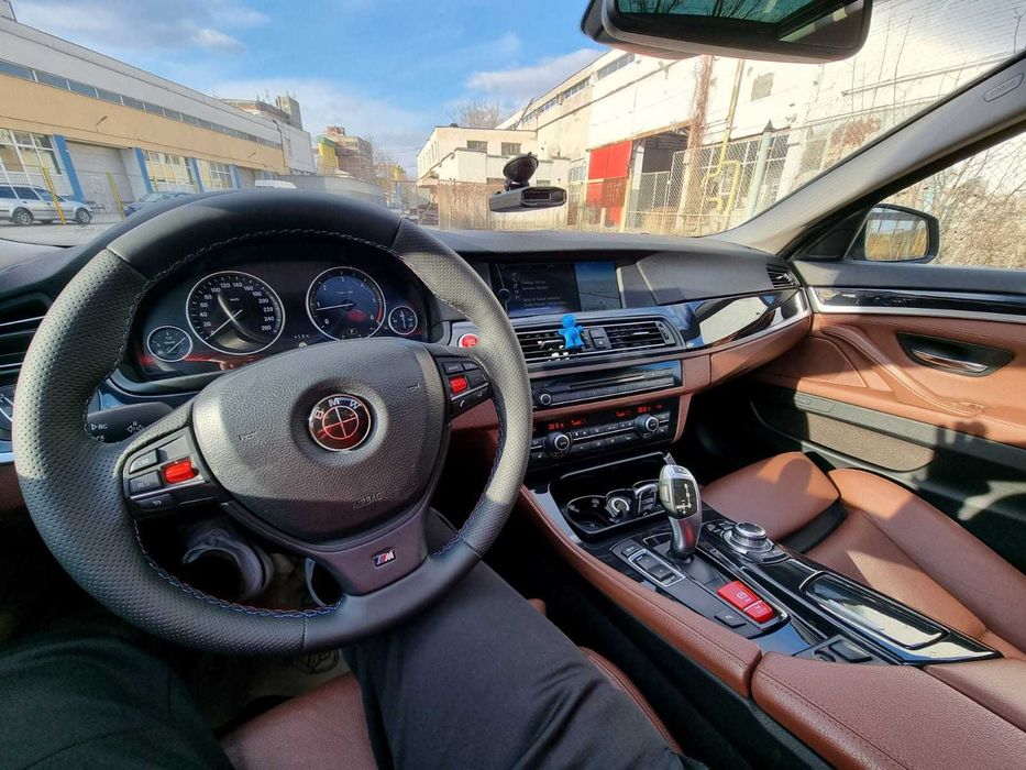 Butoane Rosi Buton Start Volan Parcare BMW F01 F06 F07 F10 F11 F12 F13