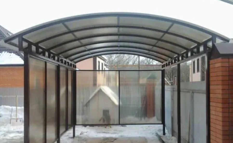 Теплицы . Навесы. Козырьки. Арки.