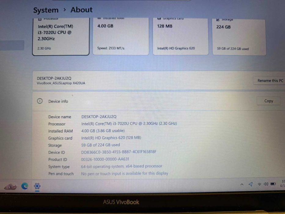 Laptop Asus VIvoBook 14