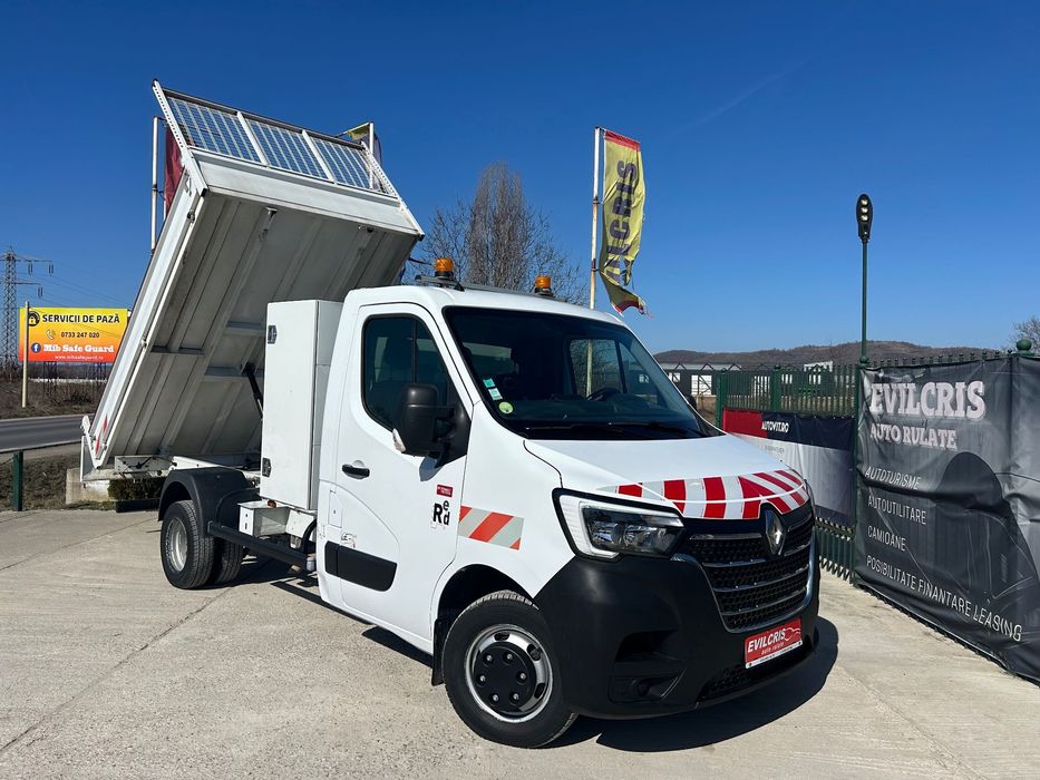 Renault Master BASCULABIL AXA DUBLA SPATE Bena 3.5 m Posibilitate LEASING/ BASCULABIL/145 CP/ Pilot automat/ TVA Deductibil