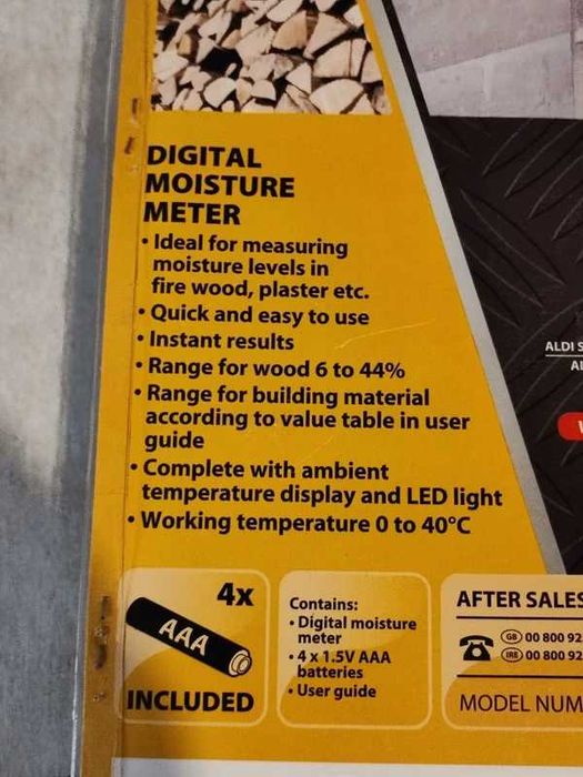 Aparat măsurare umiditate Workzone EM4807 nou sigilat