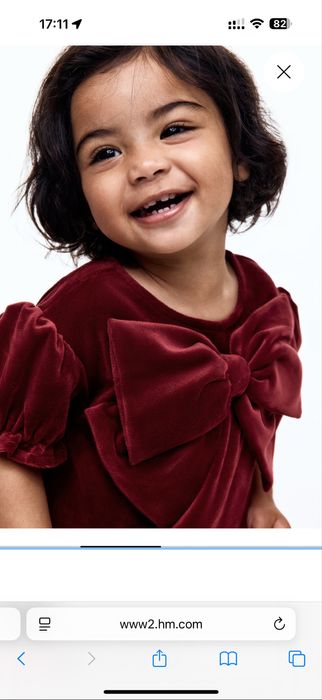 Платье для девочек h&m