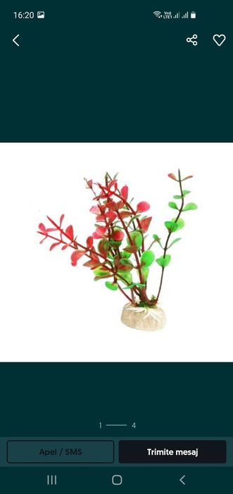 Plante acvariu 5 lei bucata. Decor acvariu pesti