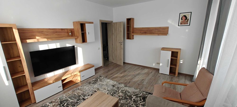 Ap. 2 camere bloc nou, decomandat, terasa cu panorama, boxa, loc parcare