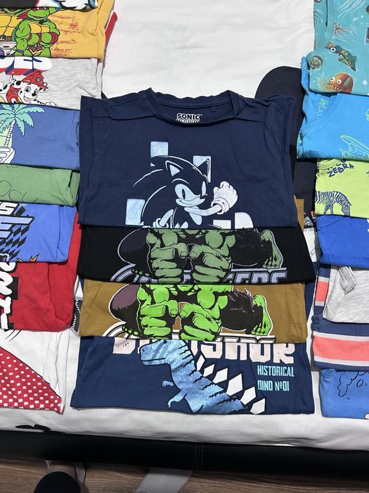 Tricouri marimea 116,29 de tricouri sunt in lot