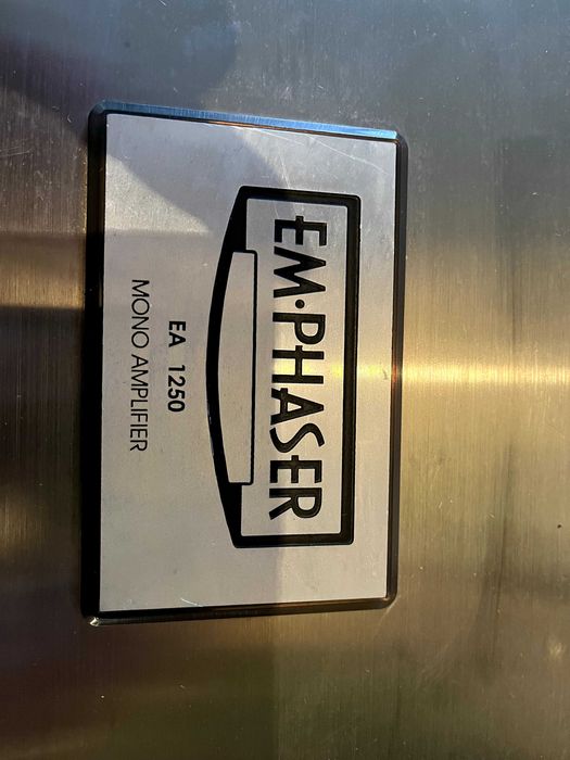 Продавам моно усилвател/стъпало Emphaser EA 1250