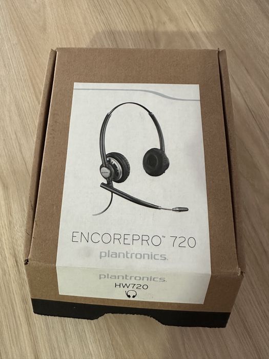 Plantronics HW 720 + USB адаптер DA70 + HIS adapter cable – НОВИ