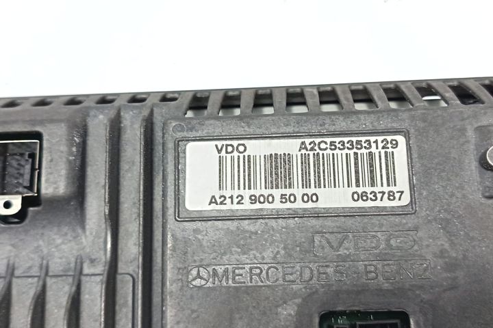 Display navigatie A2129005000 Mercedes-Benz E-Class W212