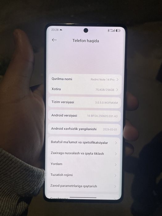 Redmi note 14 pro