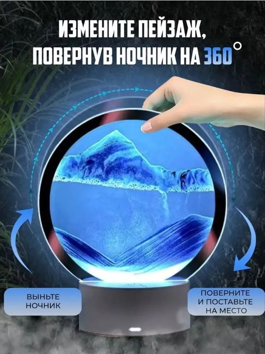 Светодиодная лампа для песочного пейзажа