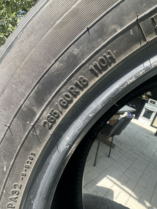 Продам резину Toyo 265/60/r18
