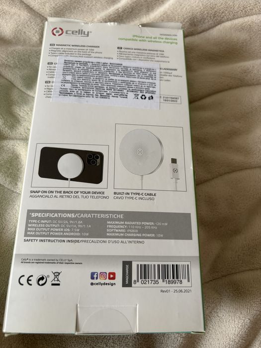 Безимно зарядно за IPhone