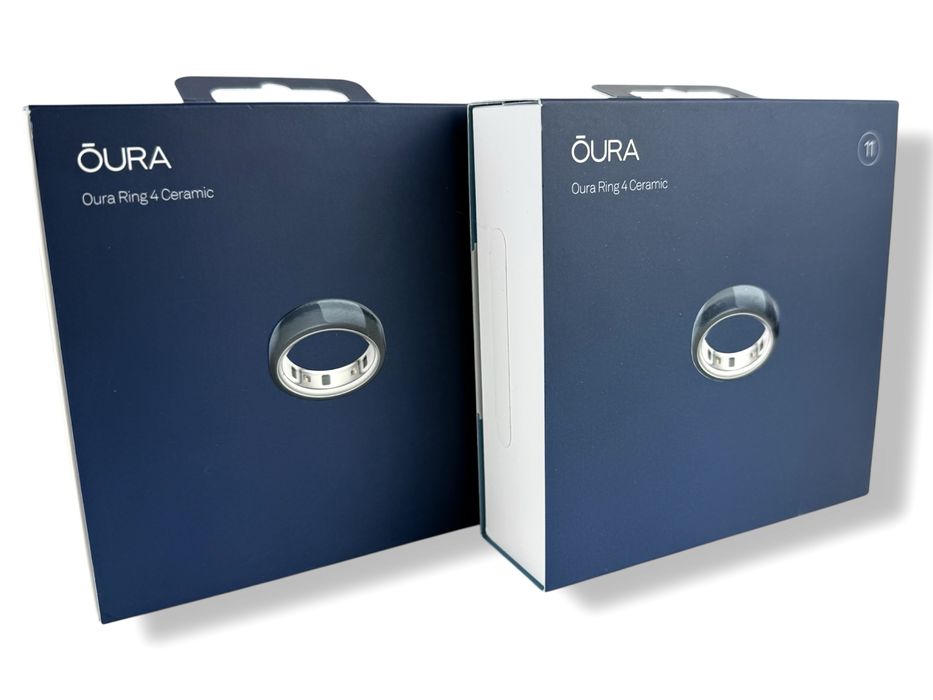 НОВ! Смарт Пръстен Oura Ring 4 Ceramic MIdnight Size 7 / 11