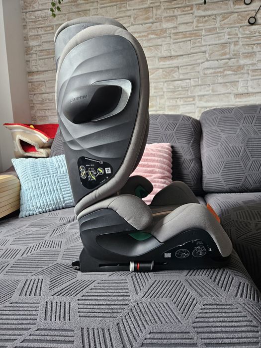 Scaun auto pentru copii Cybex Gold Solution G i-Fix Plus Lava Grey, gri
