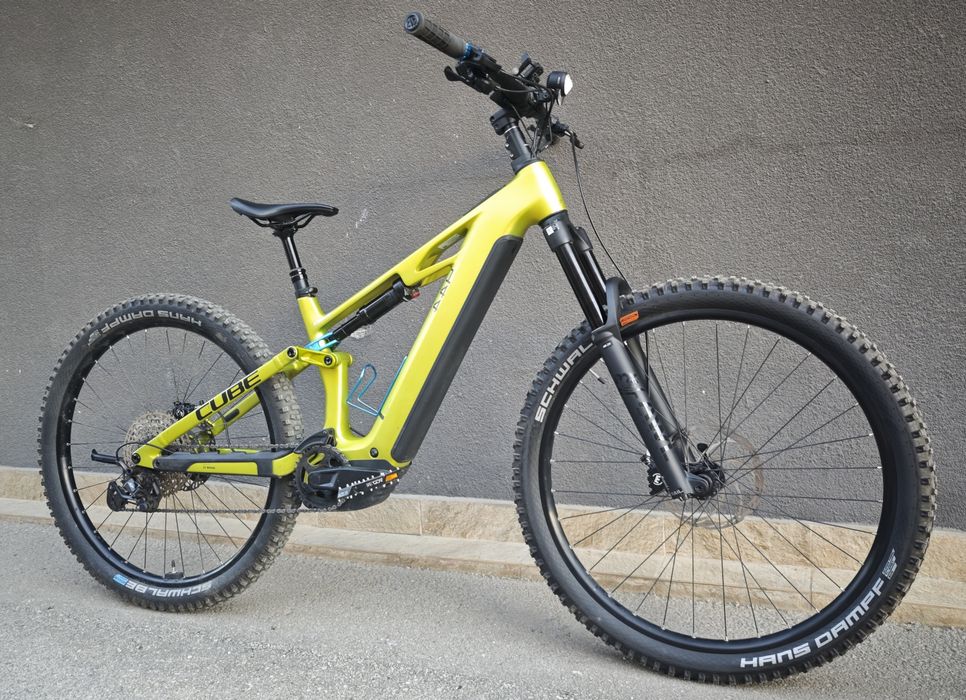 Карбонов Електрически Велосипед 29" Cube Full Fox Bosch CX 5gen 800Wh 2025г.