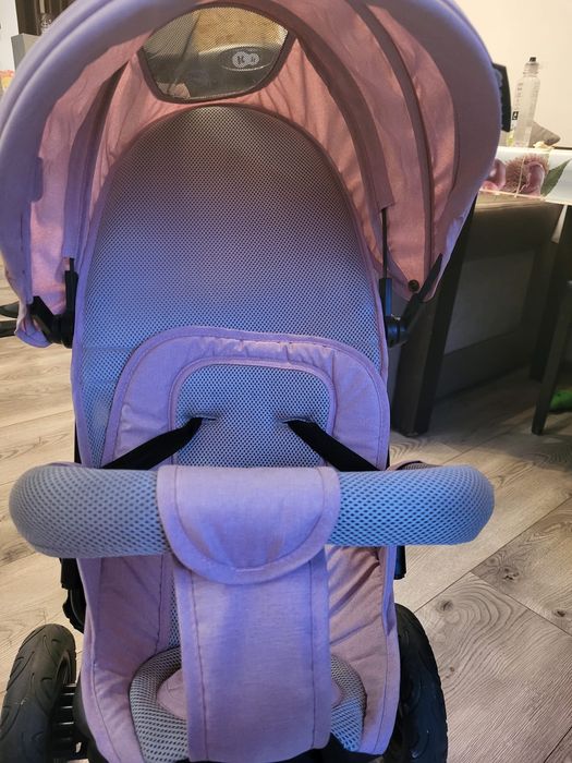 Tricicleta Kinderkraft Spinstep, roz
