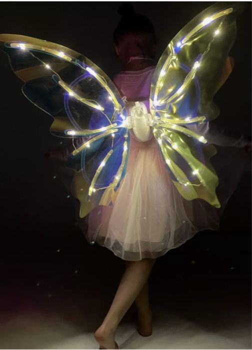 Крылья бабочки феи, музыкальный механический