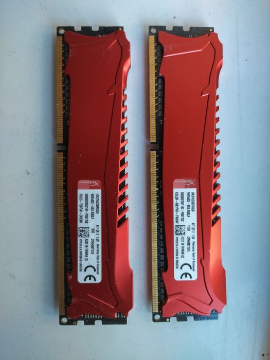 Memorie DDR3 1600 8GB (2x4GB) hyperX savage, testata