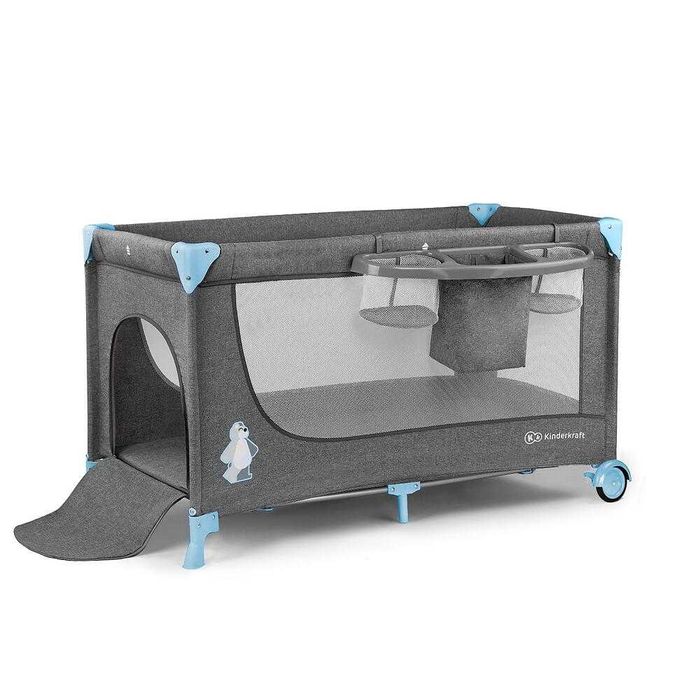 Манеж Kinderkraft – JOY с аксессуарами Blue