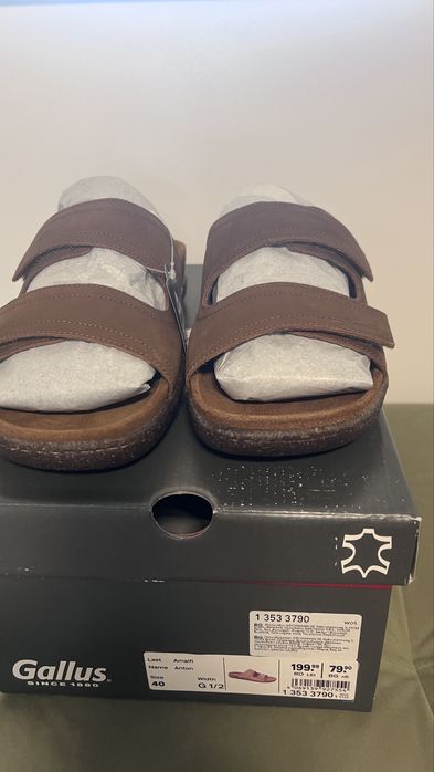 Saboti barbatesti de piele 40