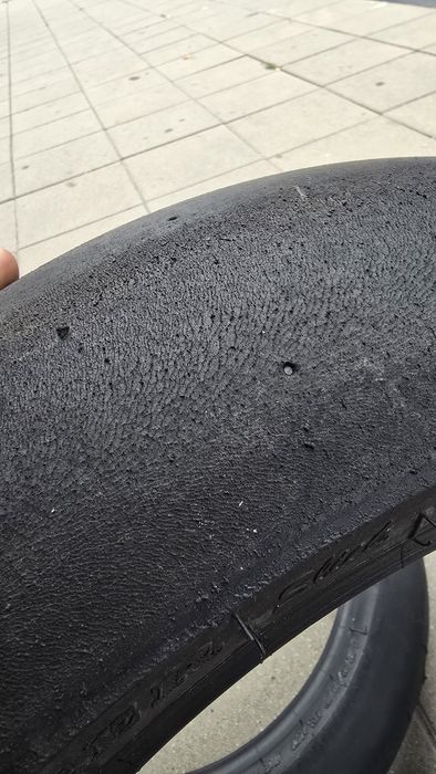 Dunlop d212 slick 190 55 17 и 120 70 17