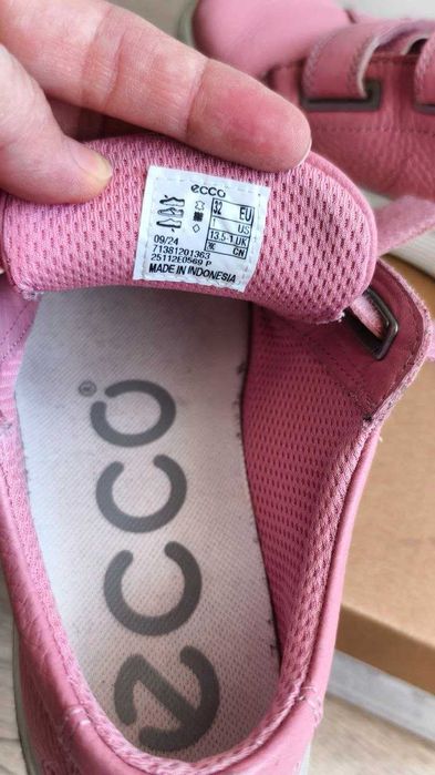 Кеды из натуральной кожи для девочек ECCO SOFT 60 K