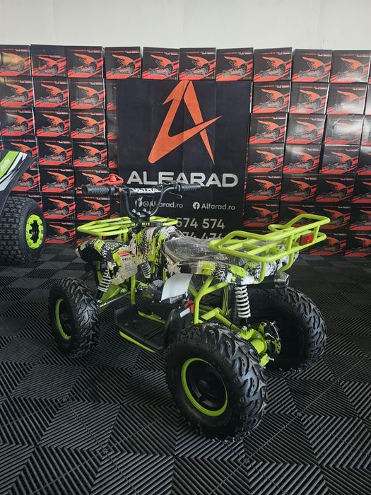ATV pentru copii Hummer pe benzina 49cc 6 inch se poate limita viteza Nou adus din Germania